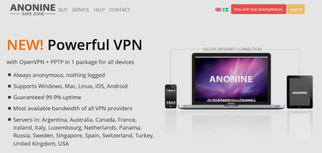 Anonine VPN Review