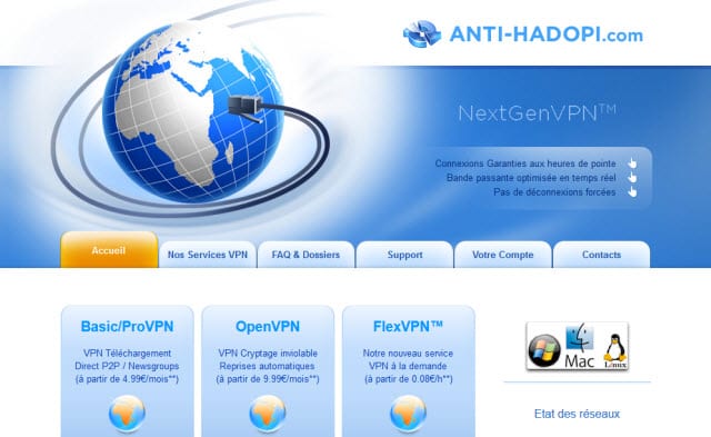 Anti-Hadopi VPN Review