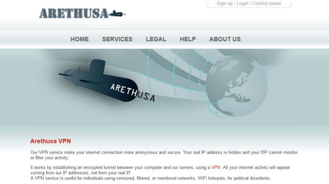 Arethusa VPN Review