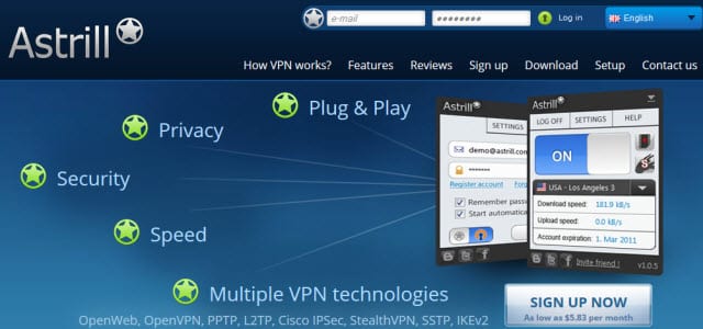 Revisión de Astrill VPN