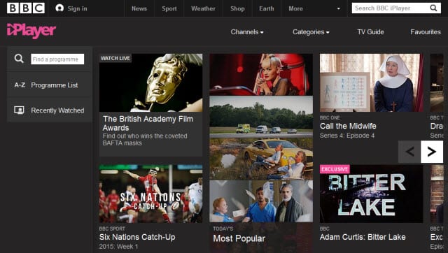 BBC iPlayer VPN