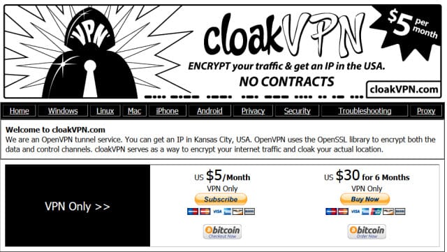 cloakVPN Review