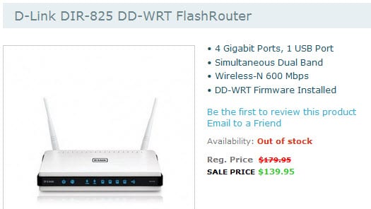 Ooze Whitney representative D-Link DIR-825 VPN Router Review