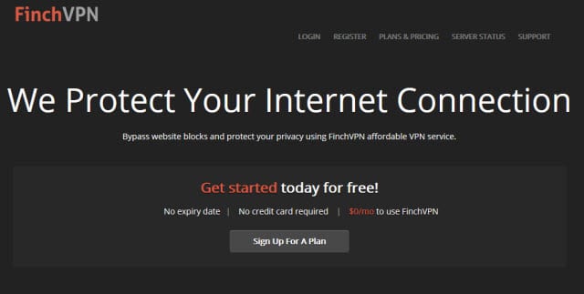 FinchVPN Review