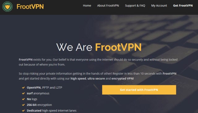 FrootVPN Review