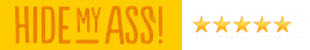HideMyAss 5 Star Rating