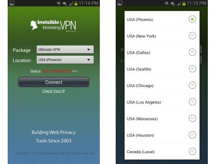 ibVPN Android