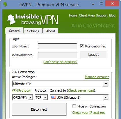 ibVPN client