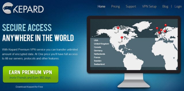 Kepard VPN Review