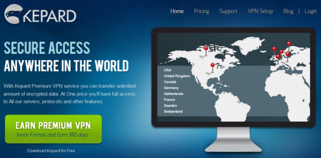 Kepard VPN Review