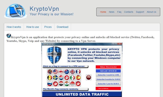 Kryptotel KryptoVPN