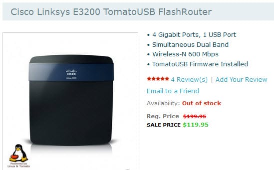 Linksys e3200