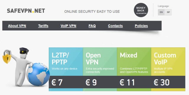 SafeVPN-net Review