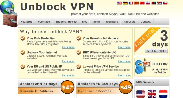 Unblock VPN Review