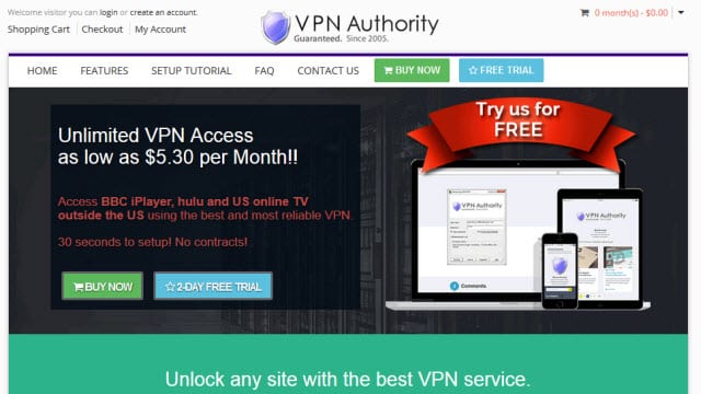 VPN Authority Review